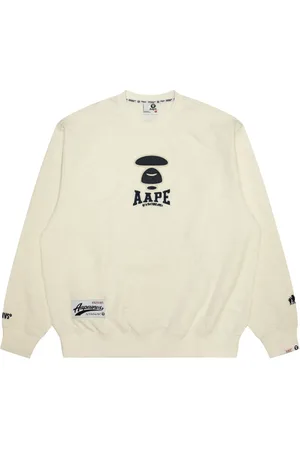 A Bathing Ape Logo-patch sweater