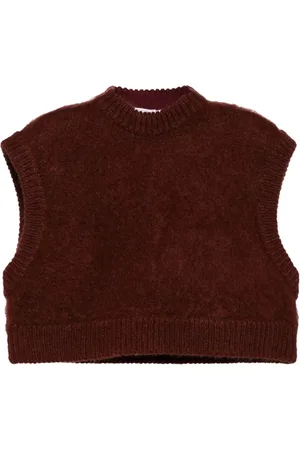 ENFÖLD Cropped knitted vest