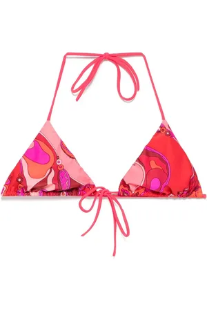 Puccini Orchidee-print bikini top