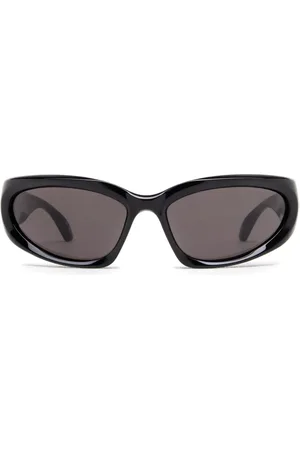 Balenciaga Logo-plaque sunglasses