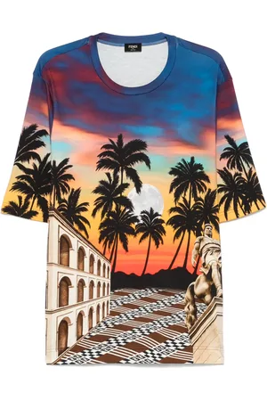 Fendi Summer in Roma-print T-shirt
