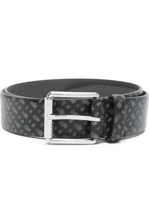 HUGO BOSS Monogram-pattern belt
