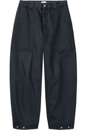 Closed Balloon-leg organic cotton trousers