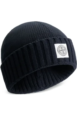 Stone Island Compass-appliqu?? beanie