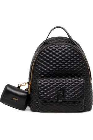 Liu Jo Glossy-finish quilted backpack