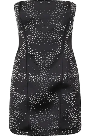 GIUSEPPE DI MORABITO Rhinestone mini dress