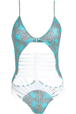 AMIR SLAMA Rope-detailing swimsuit