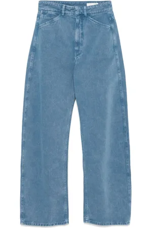 LEMAIRE High-rise wide-leg jeans