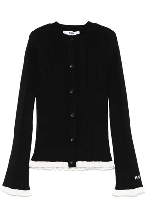 Msgm Ribbed-knit cardigan