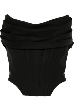 GIUSEPPE DI MORABITO Pleat-detail bustier