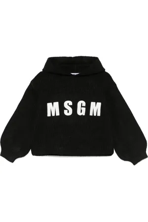 Msgm Embroidered-logo sweater