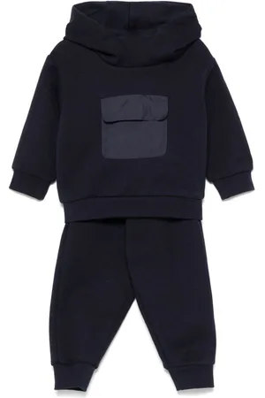 Il gufo Cotton jersey tracksuit set
