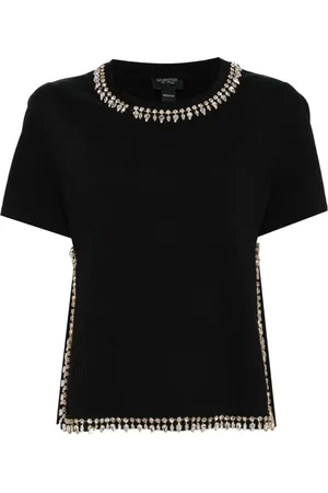 Giambattista Valli Crystal-embellished T-shirt