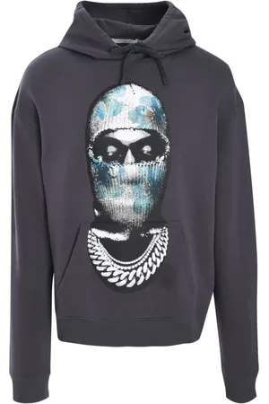 Ih Nom Uh Nit Graphic-print cotton hoodie
