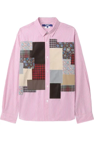 JUNYA WATANABE Patchwork striped shirt