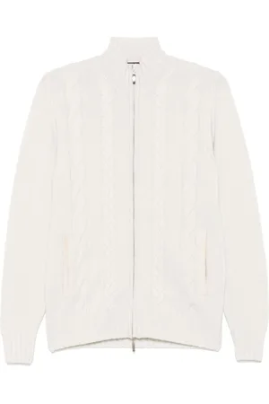 Doriani Cashmere Cable-knit cardigan