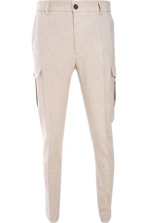 PESERICO SIGN Mélange cargo trousers