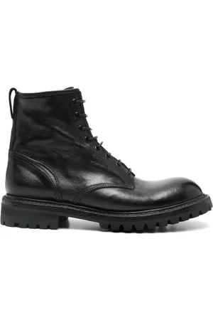 Premiata Leather combat boots