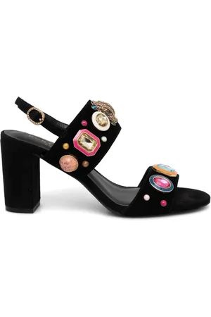 Kurt Geiger 80mm crystal-embellished sandals