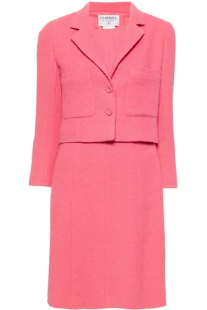 CHANEL 1996 bouclé two-piece set