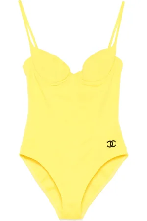 CHANEL 1990-2000s CC swimsuit