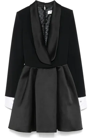 Elisabetta Franchi Pleated mini dress