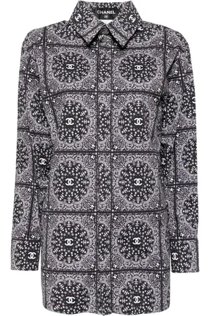 CHANEL 2010-2020s printed shirt