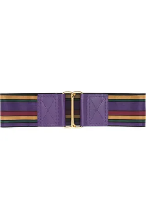 Saint Laurent 1970s striped belt
