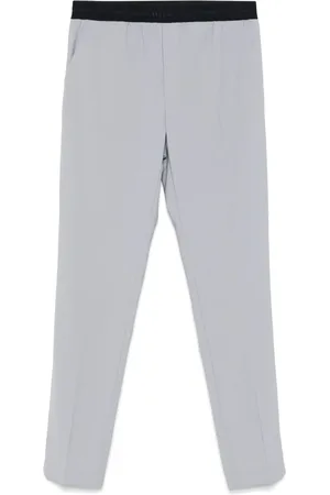 Msgm Logo-waistband trousers