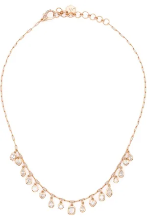 Shay 18kt rose gold diamond necklace