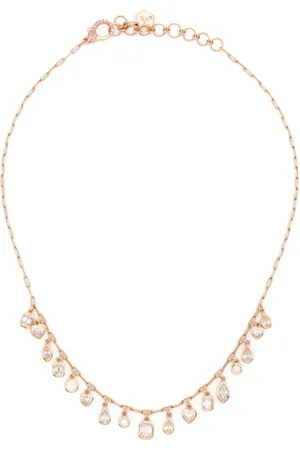 Shay 18kt rose gold diamond necklace