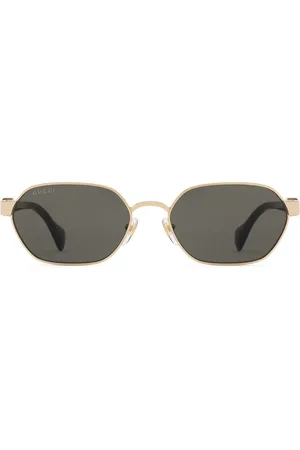 Gucci Mini Running oval-frame sunglasses