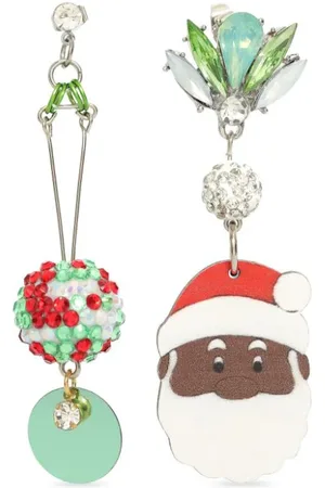 AMIR SLAMA Christmas-motif earrings