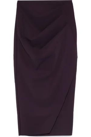 CHIARA BONI Divio midi skirt