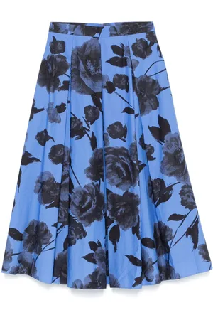 Erdem Pleated midi skirt
