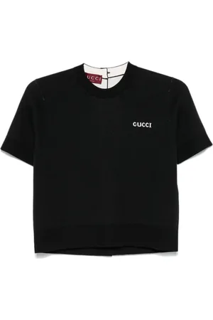 Gucci Logo-intarsia T-shirt