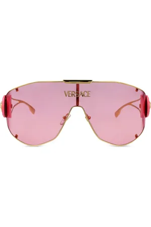 VERSACE Medusa-plaque sunglasses