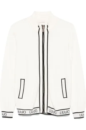 Liu Jo Logo-jacquard cardigan