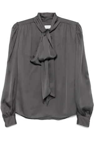 Saint Laurent Silk charmeuse blouse
