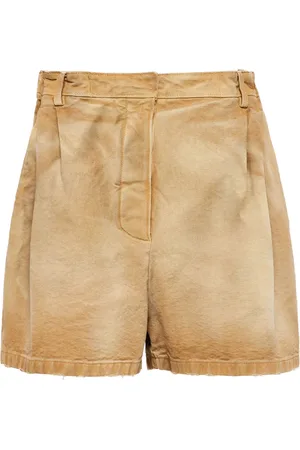 Prada Pleat-detailing shorts