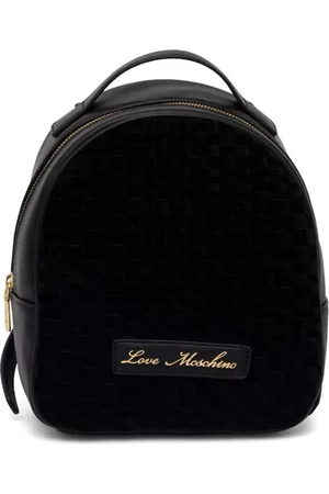 Moschino Velvet finish backpacl