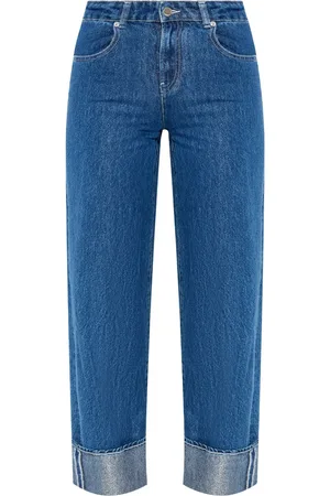 Emporio Armani Cotton cropped jeans