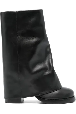 PARIS TEXAS 85mm foldover boots