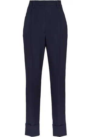 Prada Poplin tailored trousers