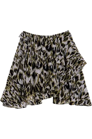 Bimba y Lola Plumancha-print mini skirt