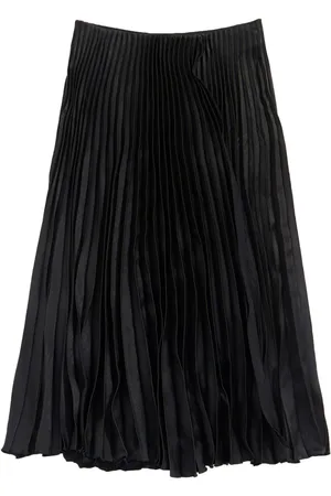 Bimba y Lola Pleated midi skirt