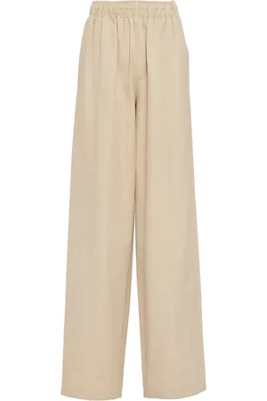 Prada Poplin palazzo pants