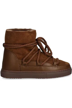 INUIKII Leather lace-up boots