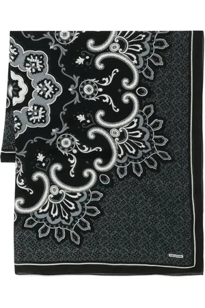 TAGLIATORE Paisley-print scarf