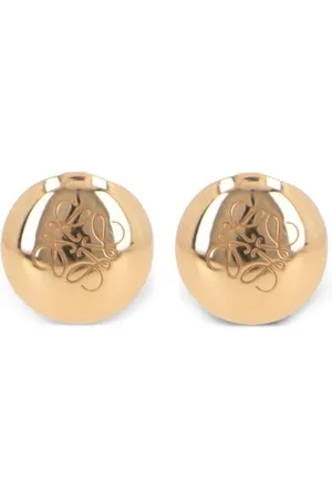 Loewe Anagram loog-engraved earrings